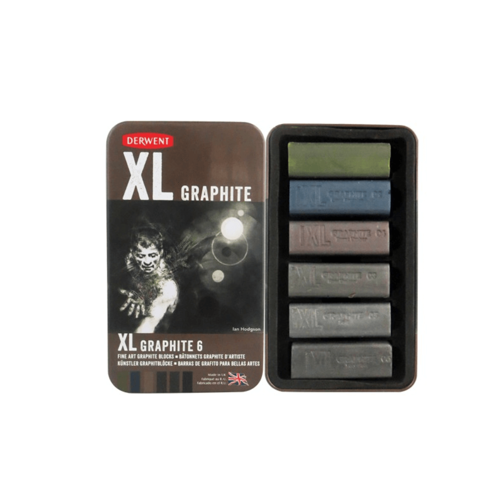 สีกราไฟท์แท่ง XL 6TIN DERWENT 2306196_2